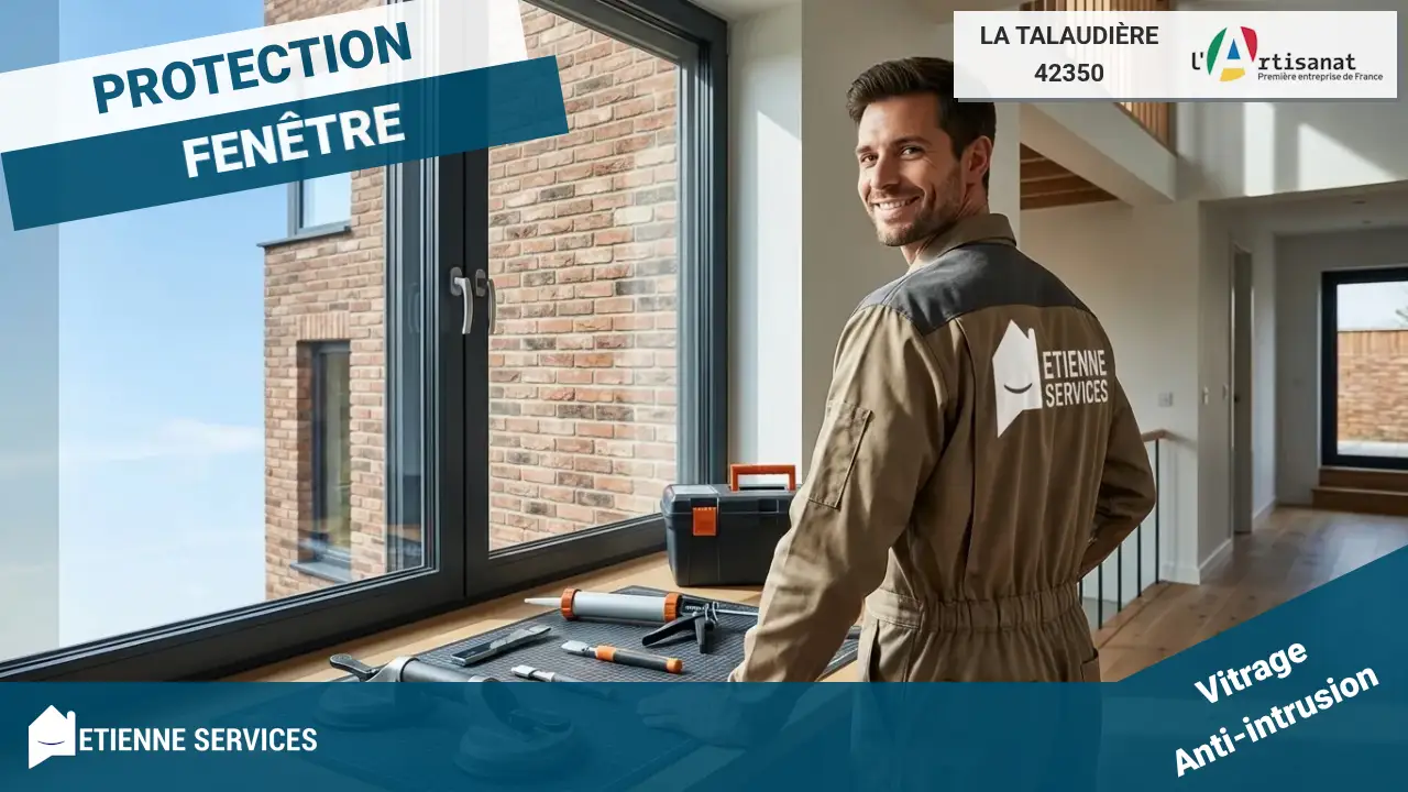 Dépannage d'Urgence en Vitrerie par des Artisans Réactifs à La Talaudière