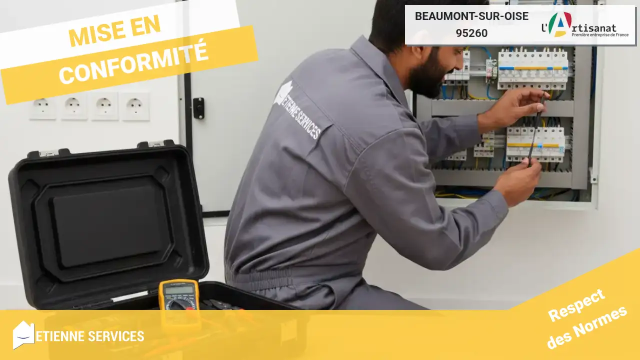 Experts de la remise aux normes électriques NF C 15-100 à Beaumont-sur-Oise