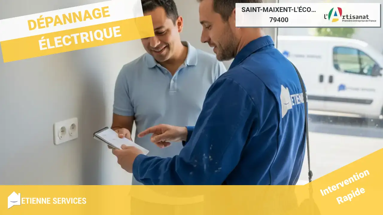 Nos experts en dépannage et installation électrique à Saint-Maixent-l'École