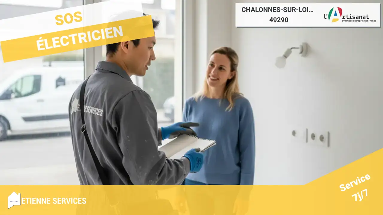 Les meilleurs artisans pour votre dépannage et installation électrique à Chalonnes-sur-Loire