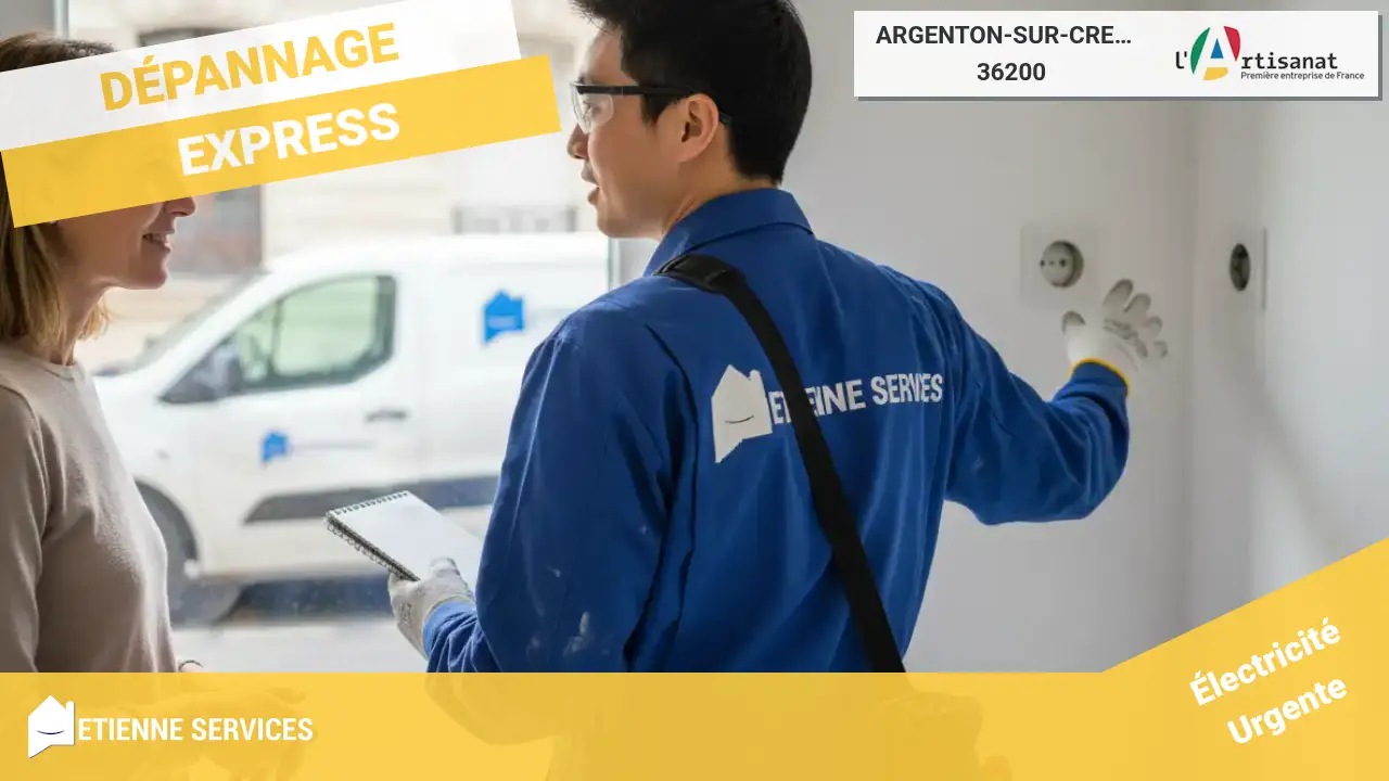 Les meilleurs artisans pour votre dépannage et installation électrique à Argenton-sur-Creuse
