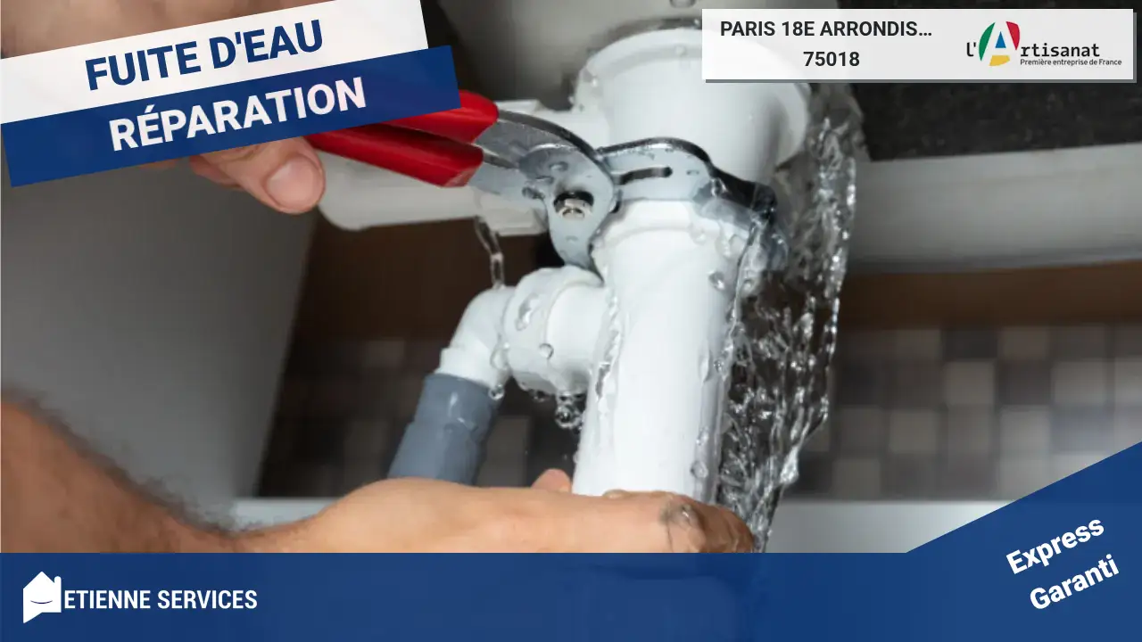 Disponibilité 7j/7 et engagement qualité pour votre réparation de fuite d'eau