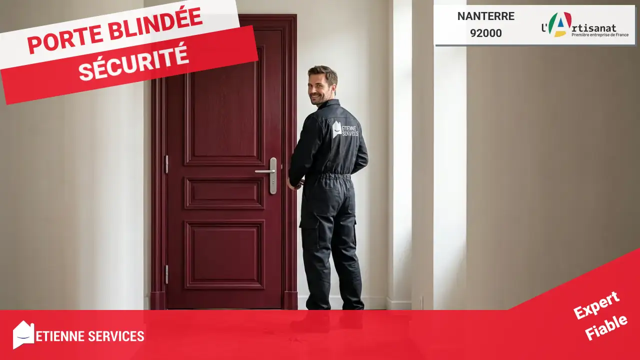 Votre installation de porte à Nanterre : L'excellence par nos meilleurs artisans serruriers