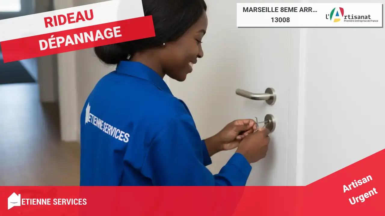 Votre spécialiste pour le dépannage de rideaux métalliques à Marseille 8ème arrondissement