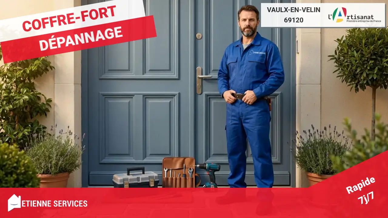 Votre dépannage de coffre-fort à Vaulx-en-Velin : notre engagement de confiance et disponibilité