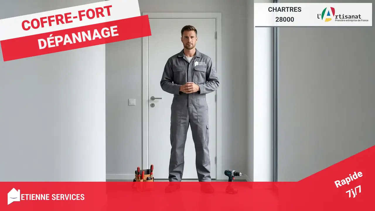 Notre engagement : un dépannage de coffres-forts à Chartres réactif, discret et garanti
