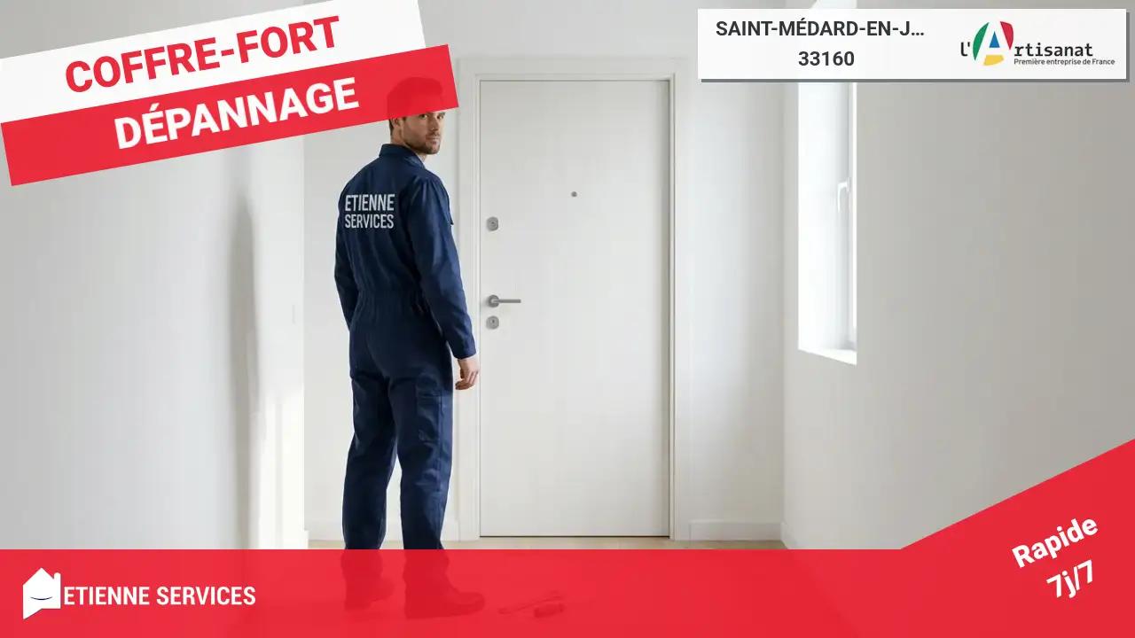 Disponibilité et engagement : Votre spécialiste en dépannage de coffres-forts à Saint-Médard-en-Jalles