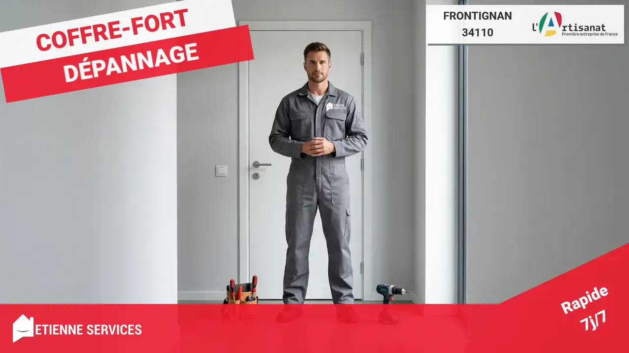 Notre engagement : réactivité et service de qualité pour votre coffre-fort à Frontignan