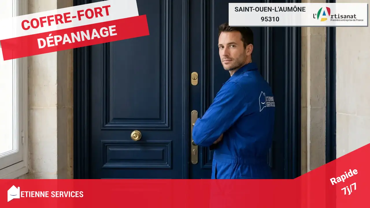 Votre expert de confiance pour le dépannage de coffres-forts à Saint-Ouen-l'Aumône