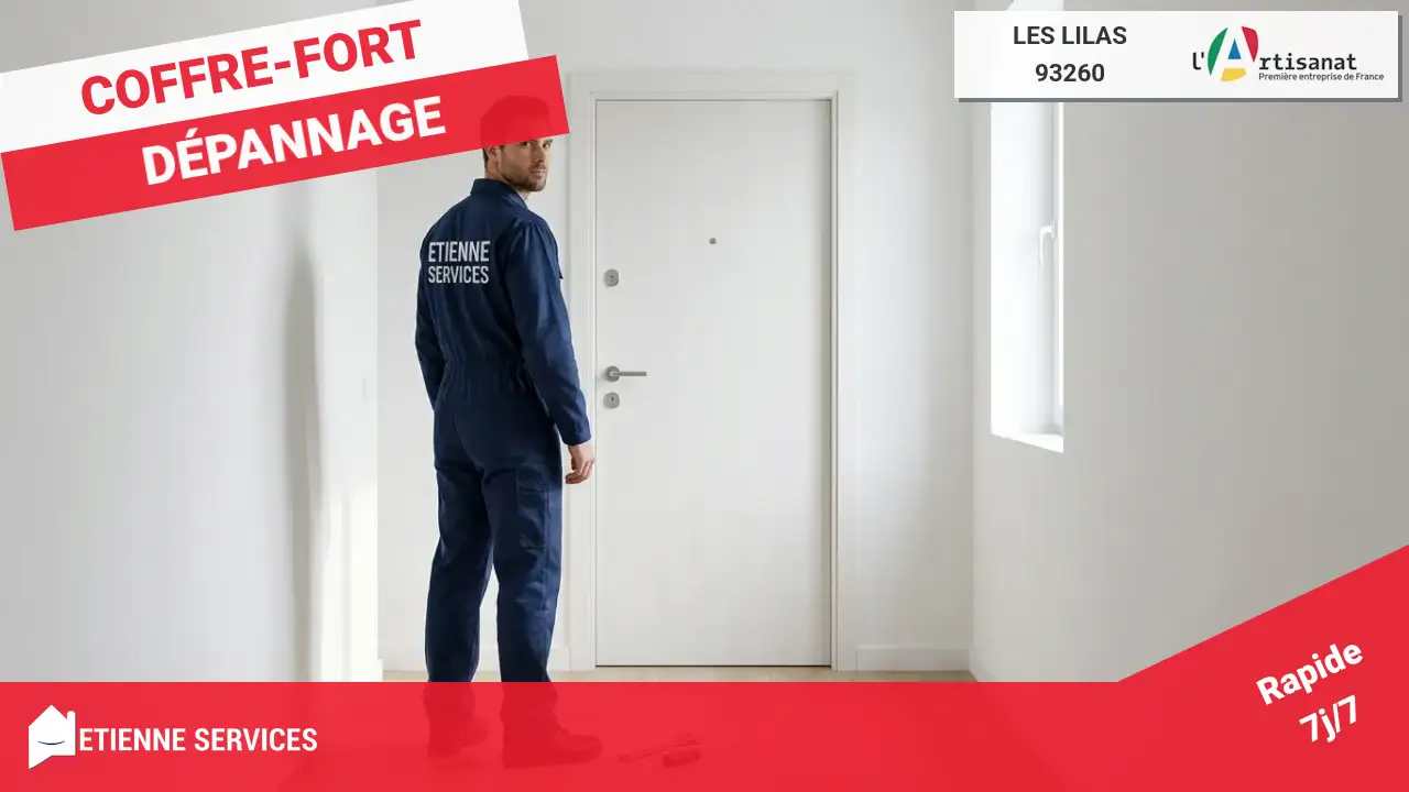 Votre service de dépannage de coffre-fort le plus fiable et réactif aux Lilas