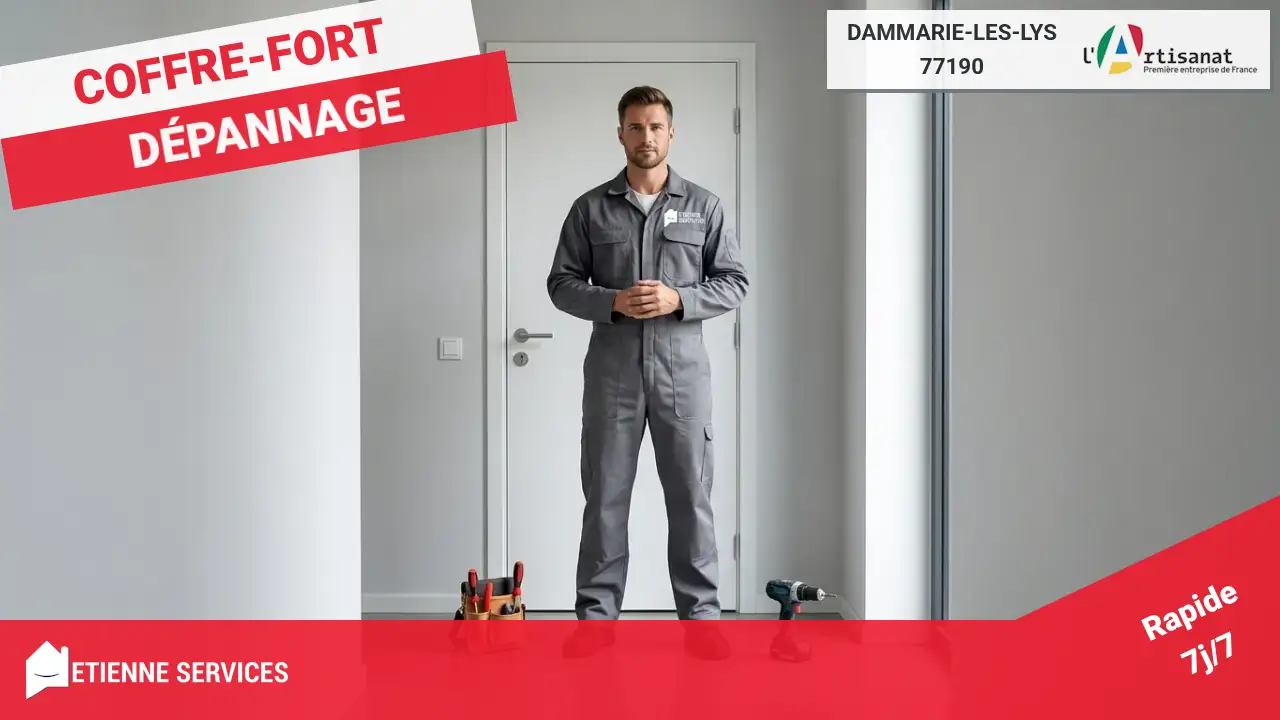 Votre dépannage de coffre-fort à Dammarie-les-Lys par les meilleurs artisans serruriers
