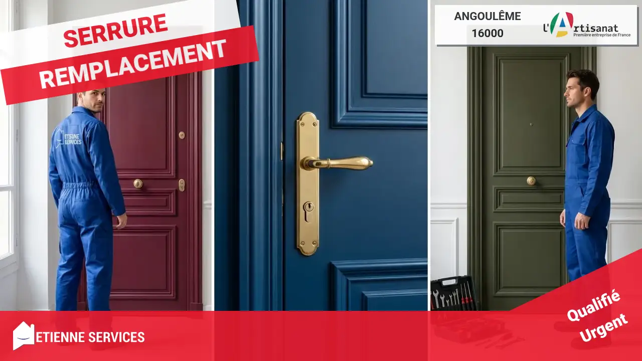 Votre changement de serrure à Angoulême : l'expertise de nos meilleurs artisans