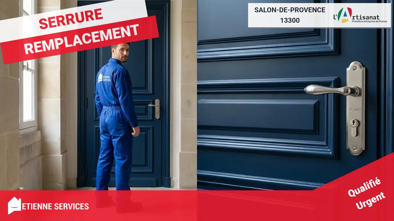 Nos engagements pour votre changement de serrure à Salon-de-Provence : disponibilité et qualité garanties