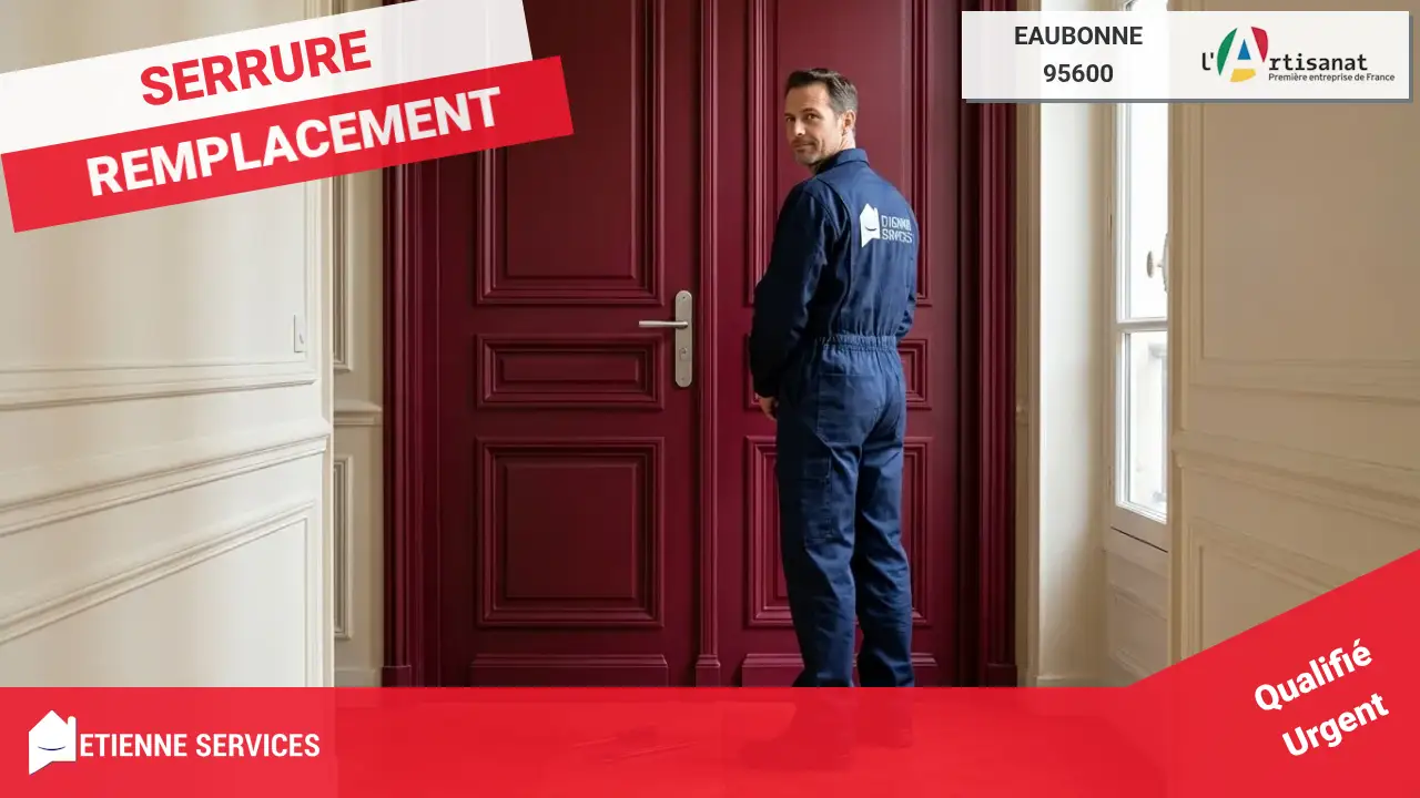 Disponibilité 7j/7 et engagement qualité pour votre changement de serrure à Eaubonne