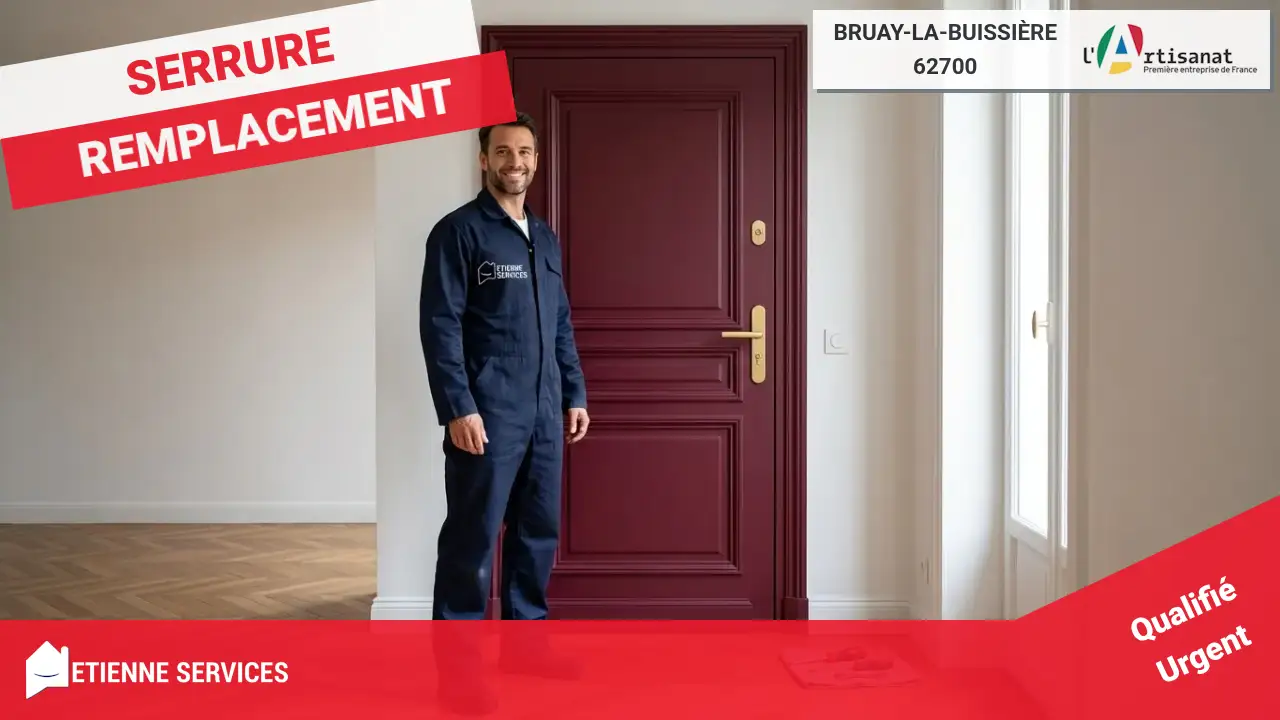 Les meilleurs artisans pour votre changement de serrure à Bruay-la-Buissière