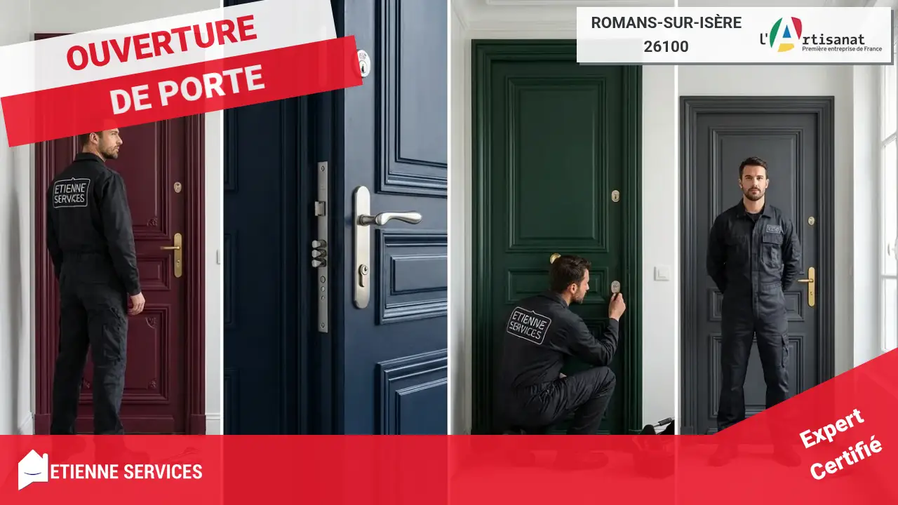 Le déroulement détaillé de nos interventions d'ouverture de porte par nos artisans certifiés