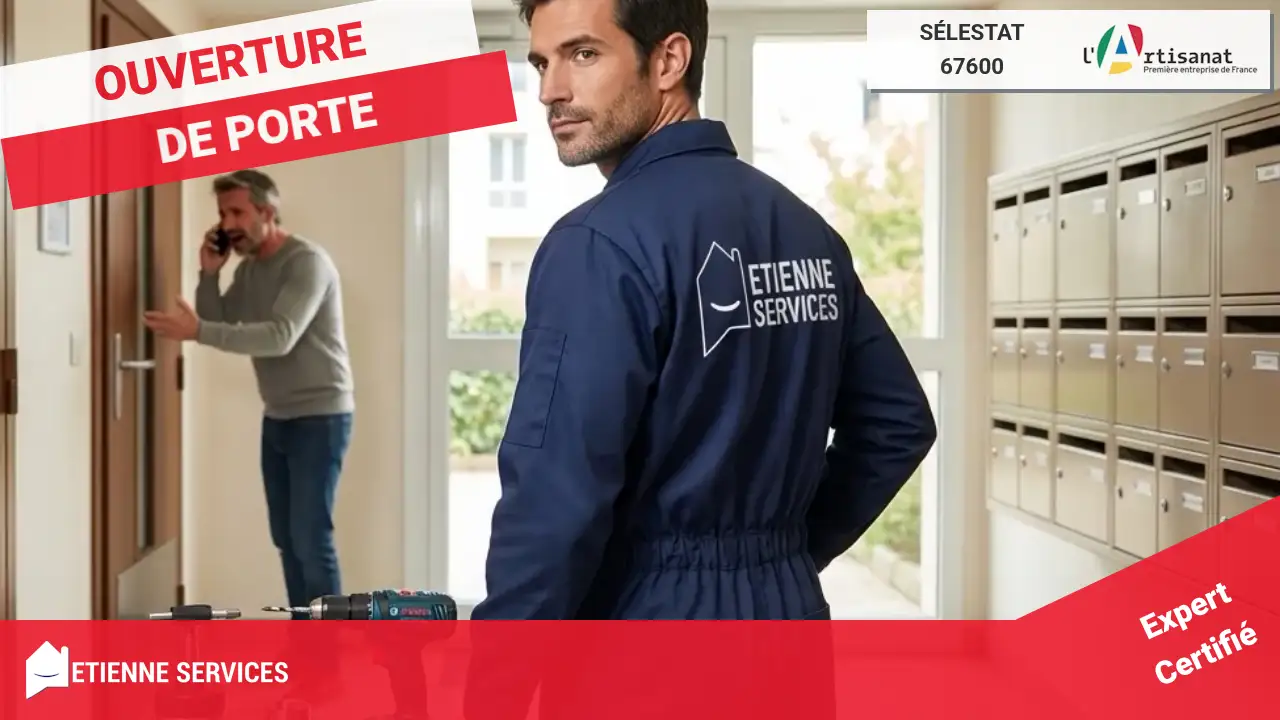 Nos experts certifiés pour votre ouverture de porte à Sélestat