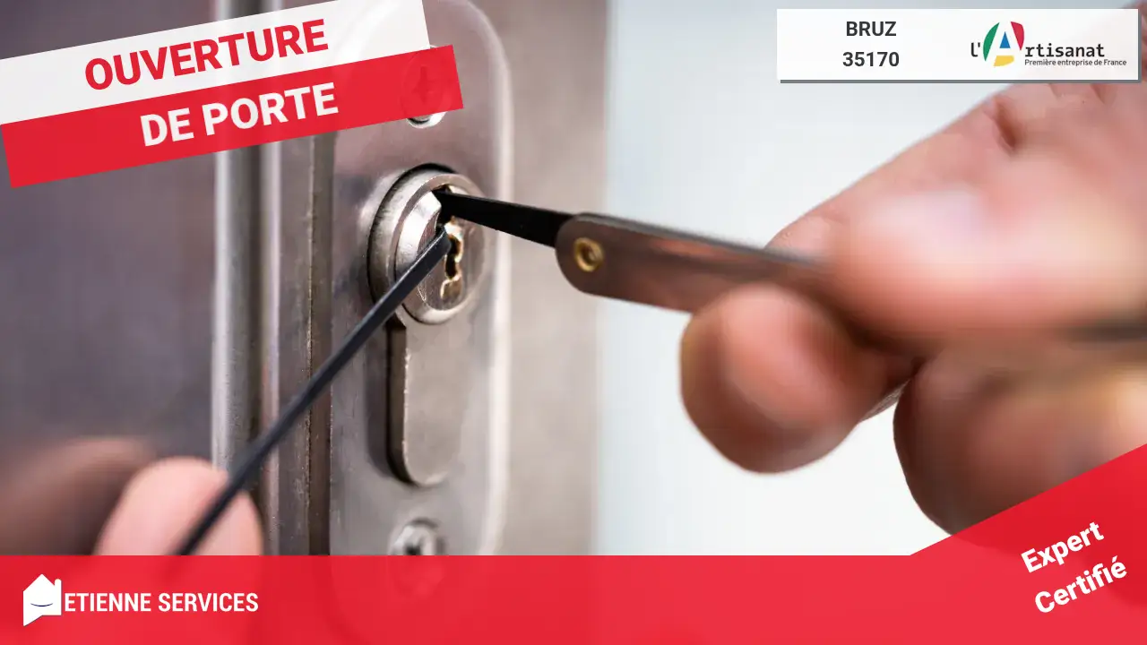 Vos experts de confiance pour une ouverture de porte à Bruz