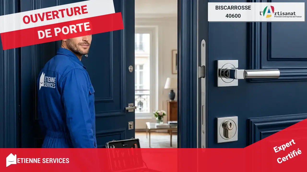 Notre Engagement Qualité et Disponibilité pour toute Ouverture de Porte à Biscarrosse