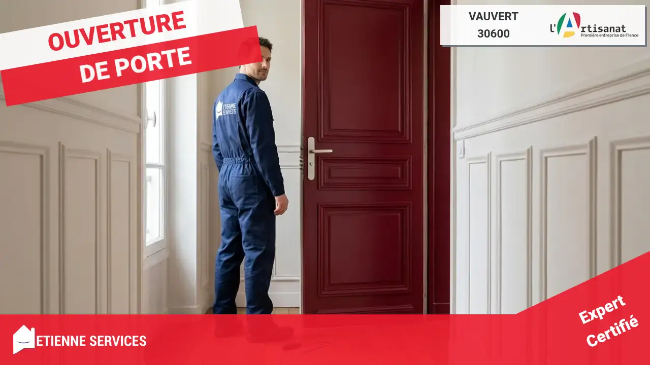 Votre ouverture de porte à Vauvert par les meilleurs artisans serruriers