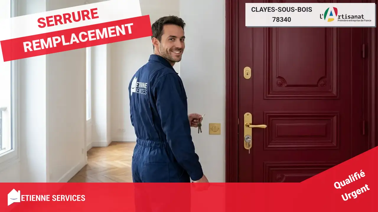 Votre spécialiste du changement de serrure à Clayes-sous-Bois : Les meilleurs artisans à votre service