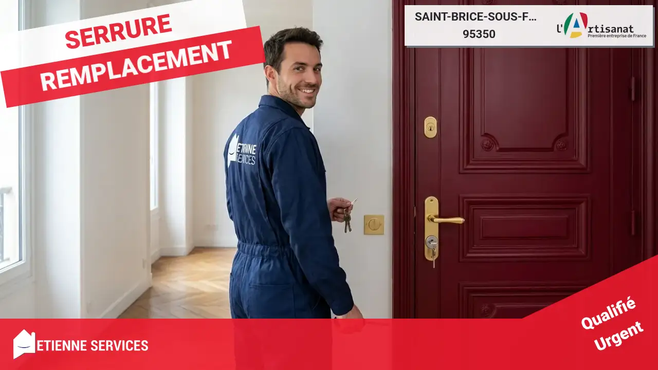 Le déroulement expert de votre changement de serrure à Saint-Brice-sous-Forêt