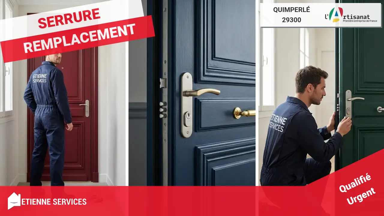 Votre expert pour le changement de serrure à Quimperlé : des artisans de confiance