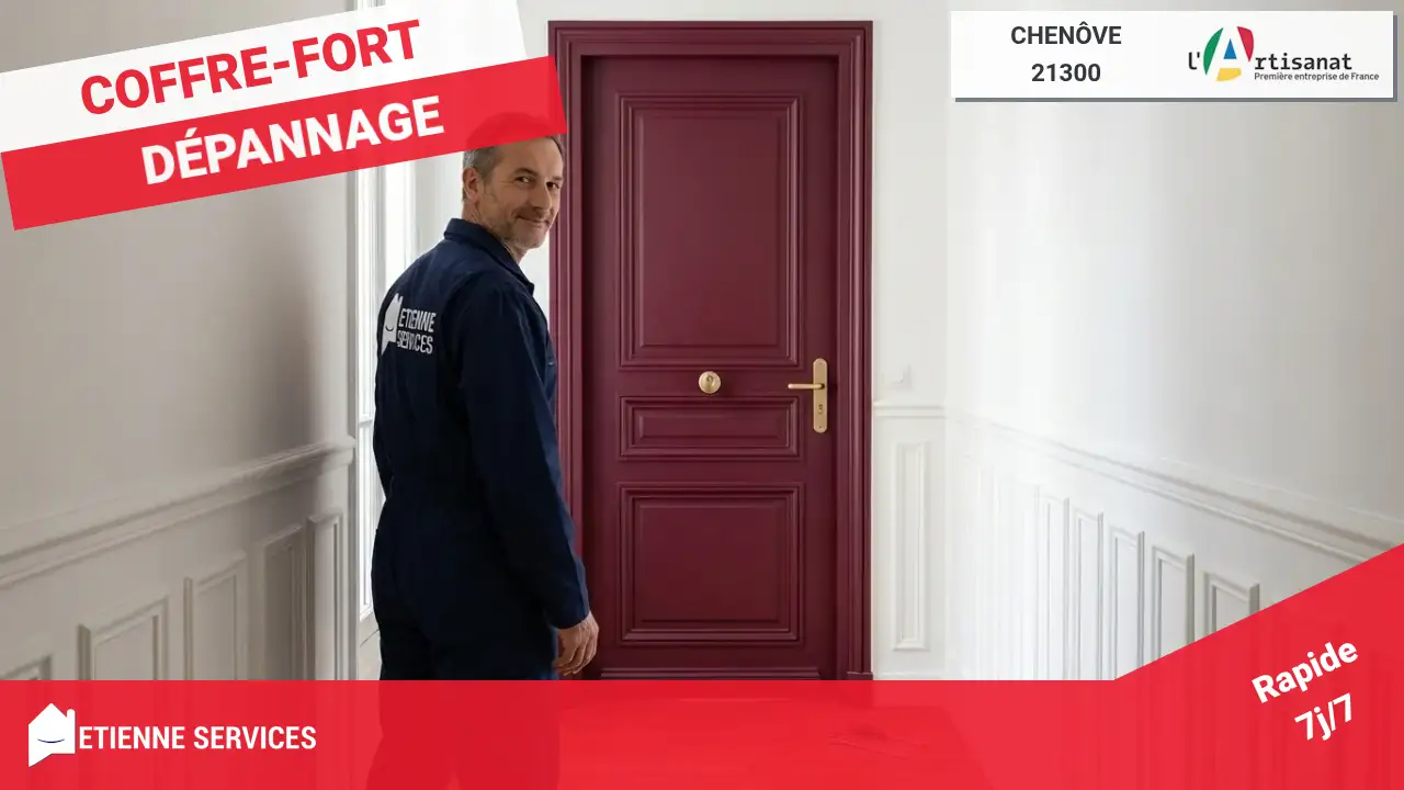 Le meilleur service de dépannage de coffres-forts par des artisans experts à Chenôve