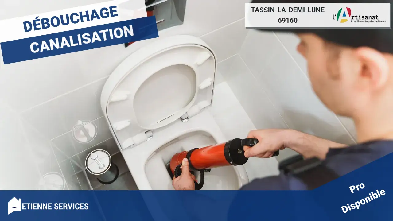 Votre service réactif et fiable pour tout débouchage à Tassin-la-Demi-Lune