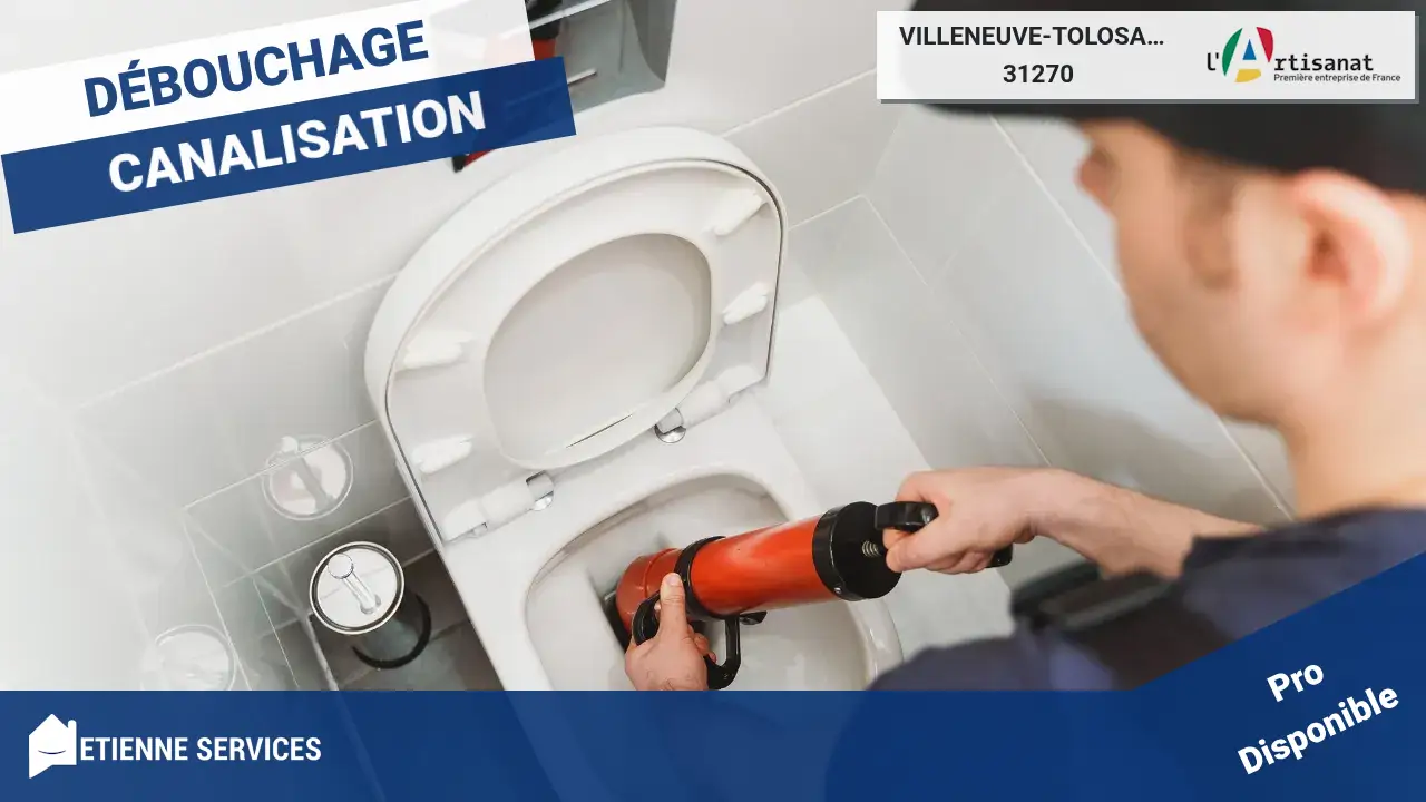 Votre solution experte pour le débouchage de canalisation à Villeneuve-Tolosane