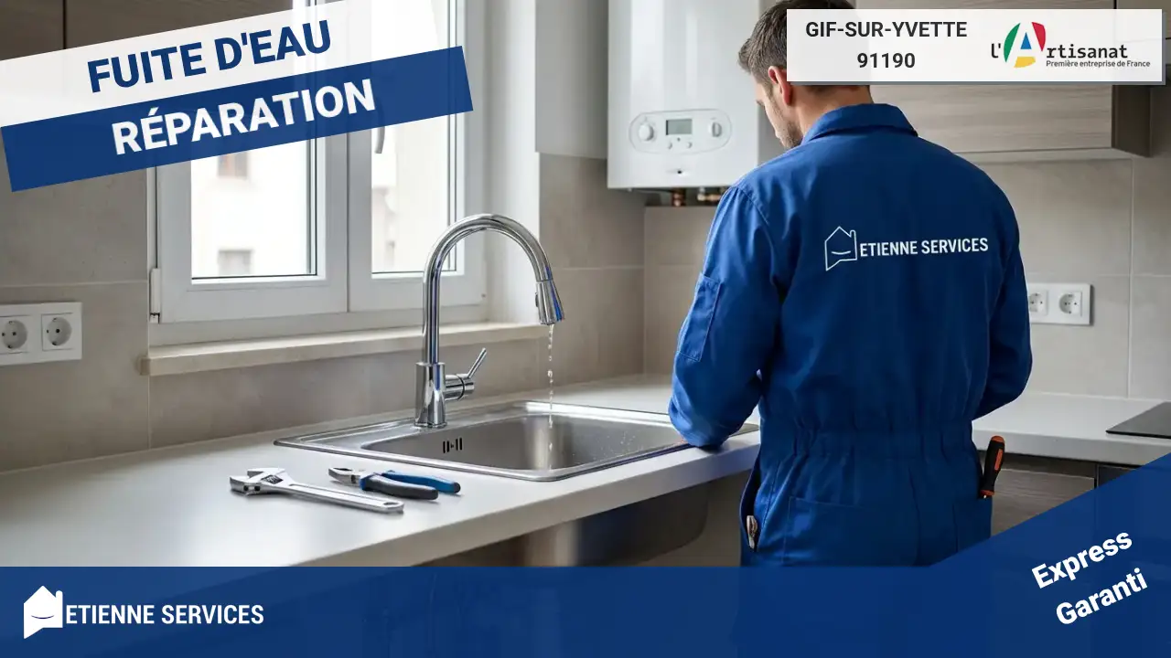 Notre processus rigoureux pour toute réparation de fuite d'eau