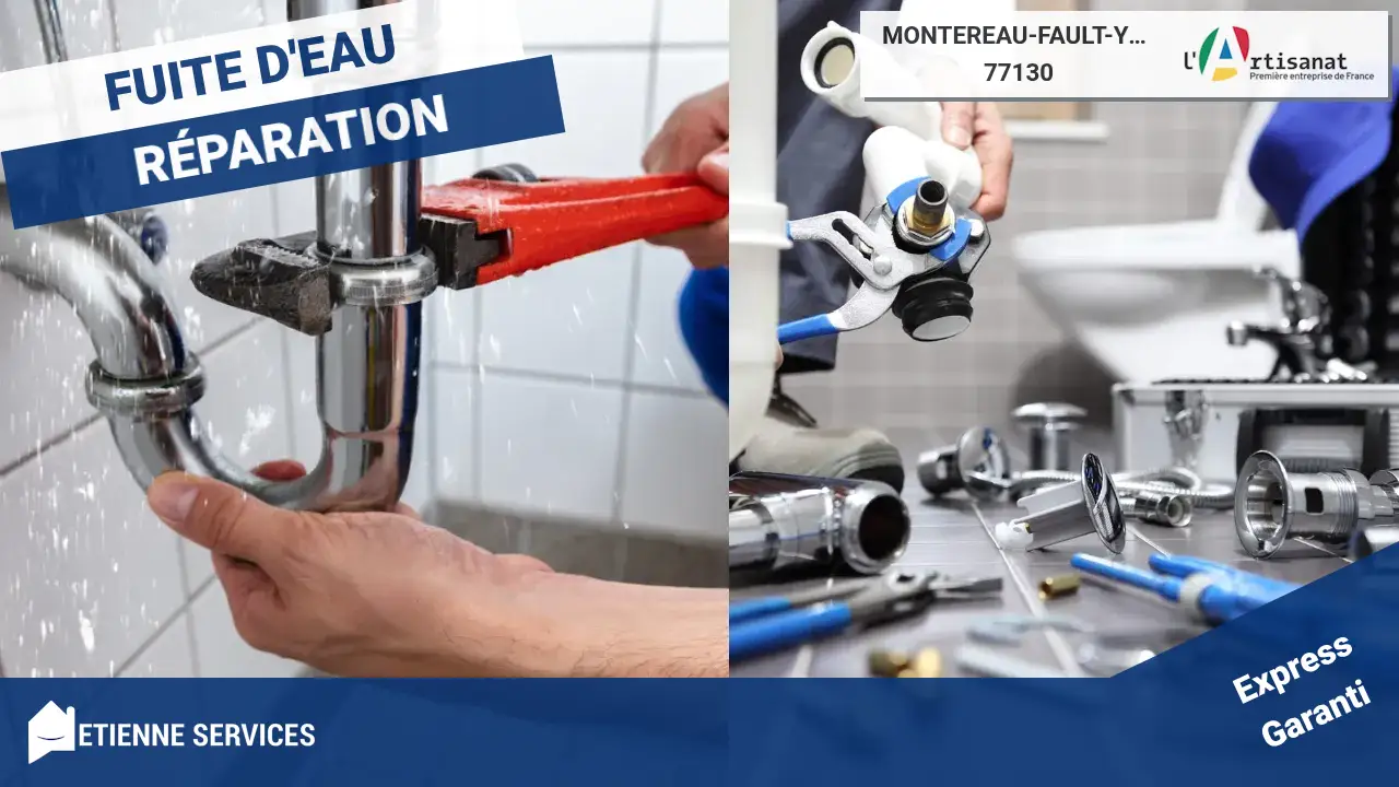 Vos experts de la réparation de fuite d'eau à Montereau-Fault-Yonne