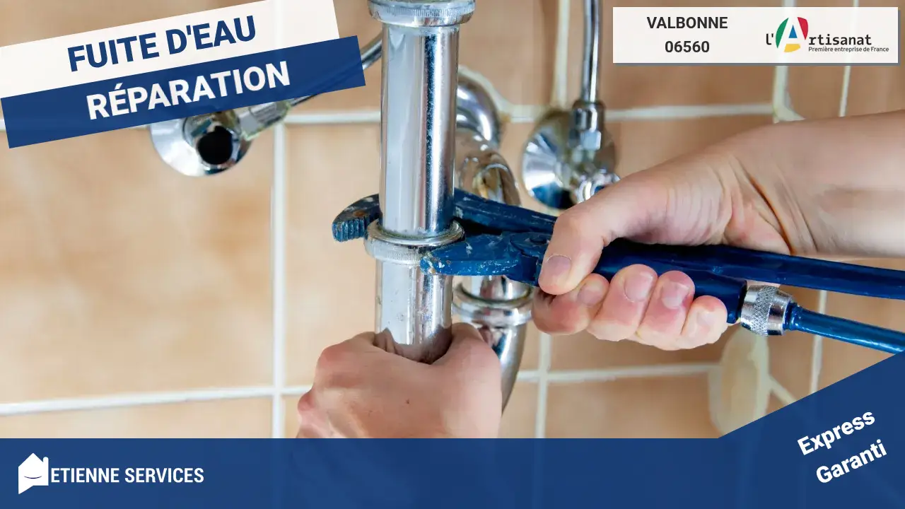 Votre expert N°1 pour la Réparation de fuite d’eau à Valbonne