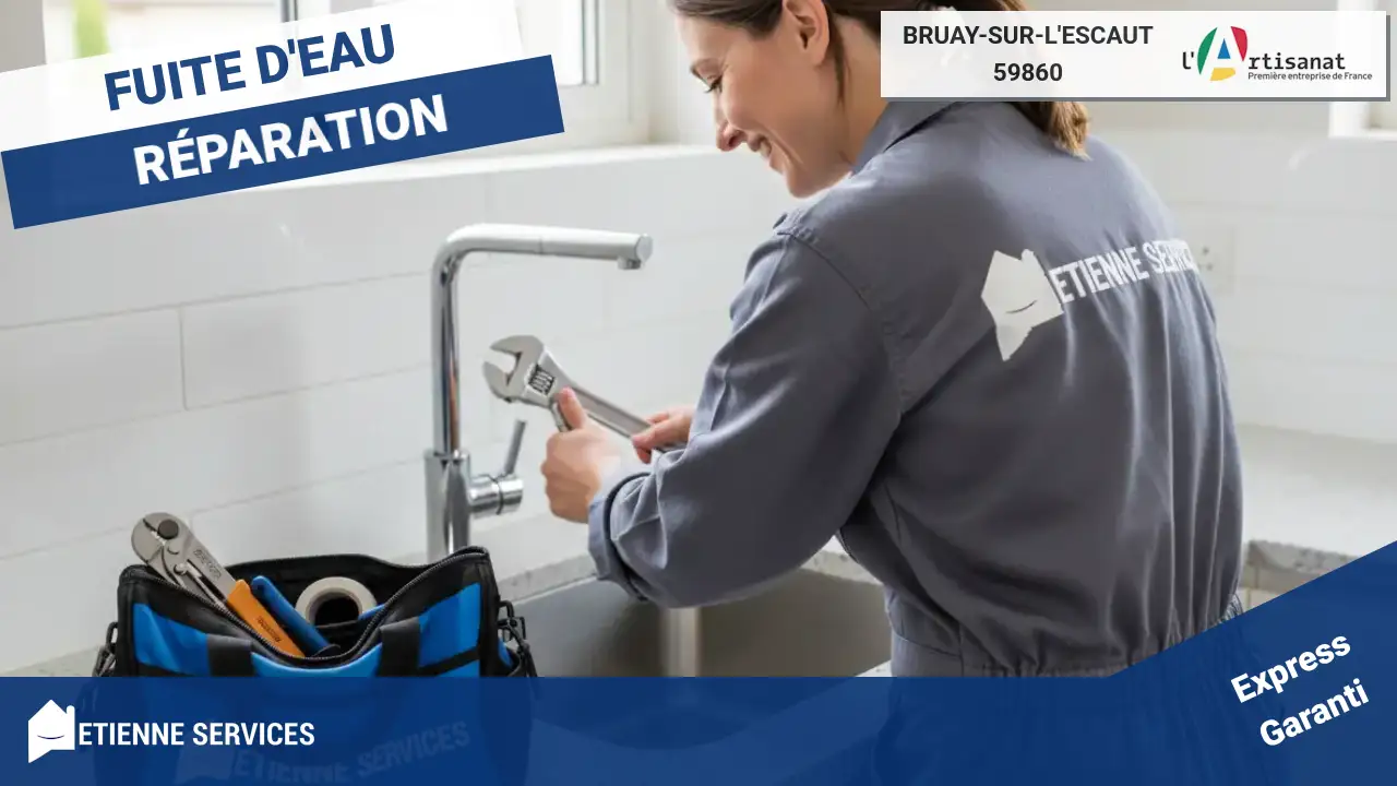 Nos experts pour votre réparation de fuite d'eau à Bruay-sur-l'Escaut