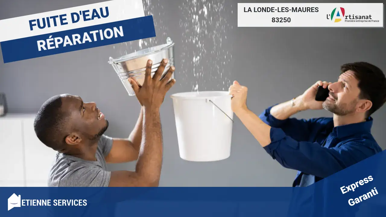 Notre processus détaillé pour une réparation de fuite d'eau efficace et durable