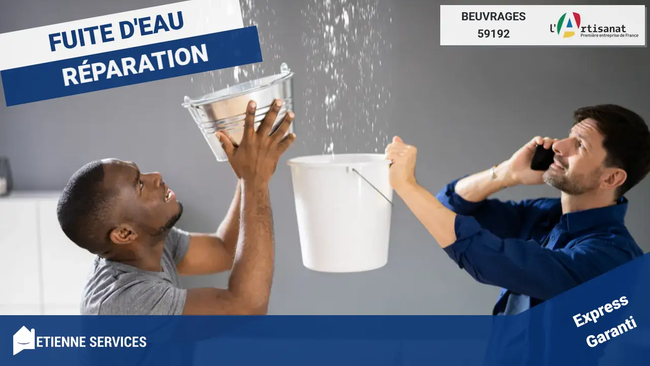Disponibilité et engagement qualité pour votre réparation de fuite à Beuvrages