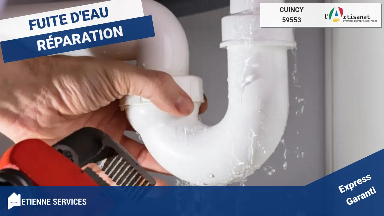 Le déroulement de nos interventions expertes en réparation de fuite d'eau