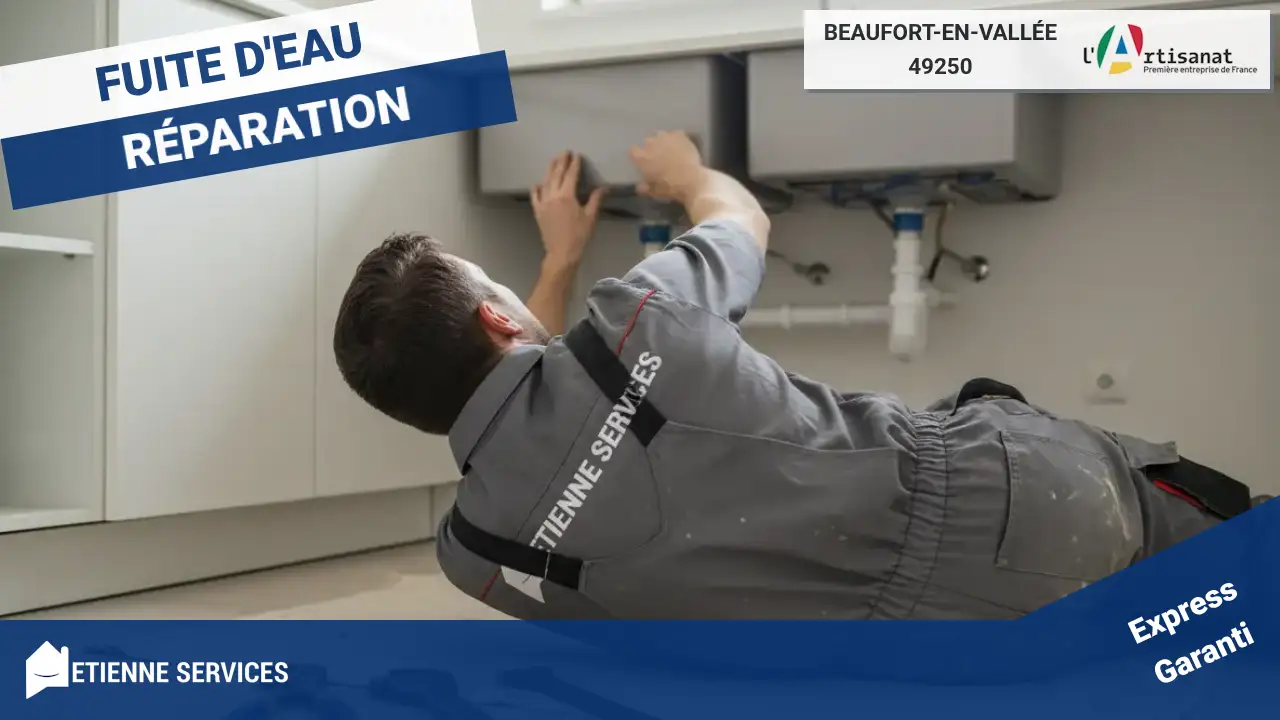Votre expert pour la réparation de fuite d’eau à Beaufort-en-Vallée