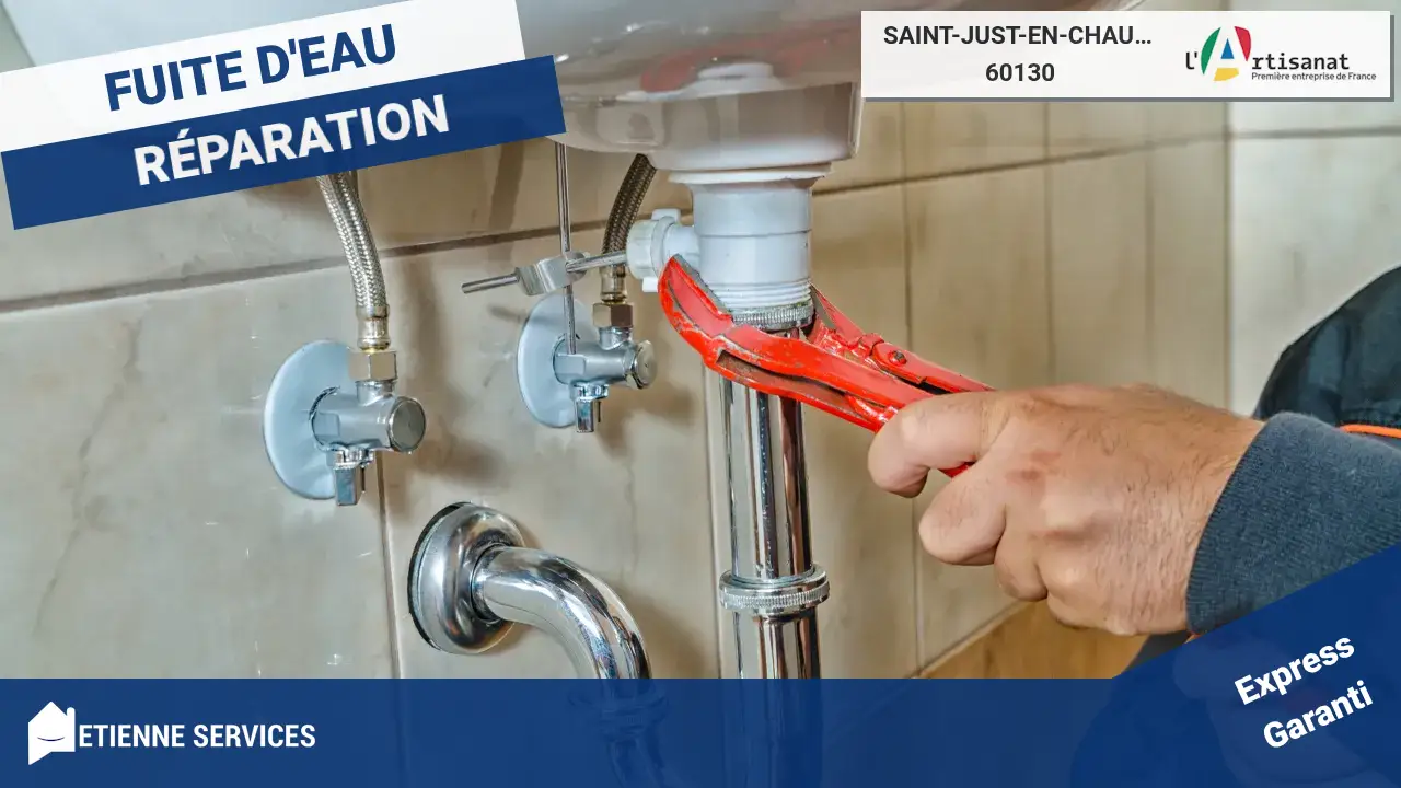 Disponibilité et engagement qualité pour votre réparation de fuite à Saint-Just-en-Chaussée