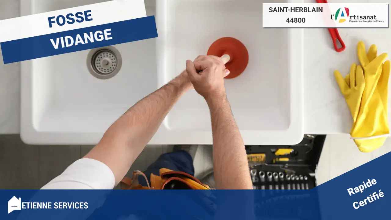 Votre urgence est notre priorité : contactez nos plombiers pour une vidange à Saint-Herblain