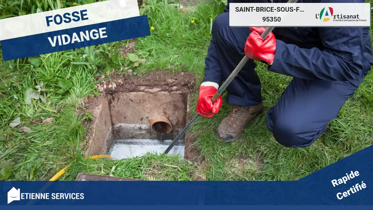 Votre urgence en Vidange & Pompage à Saint-Brice-sous-Forêt : Notre Engagement Qualité 7j/7