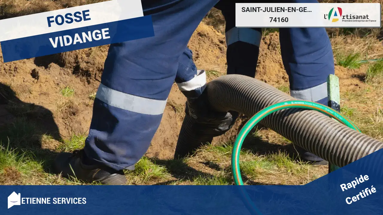 Les Meilleurs Artisans pour votre Vidange & Pompage à Saint-Julien-en-Genevois
