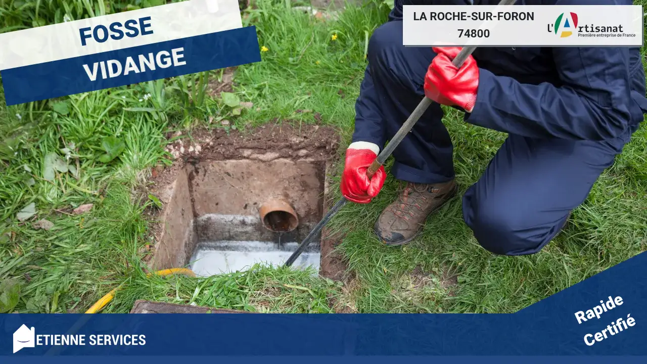 Votre service expert de Vidange & Pompage à La Roche-sur-Foron