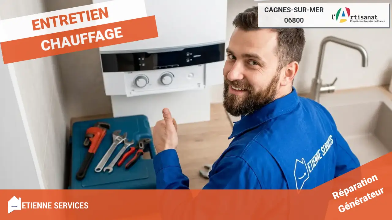 Dépannage urgent de chaudière et radiateur par nos artisans à Cagnes-sur-Mer
