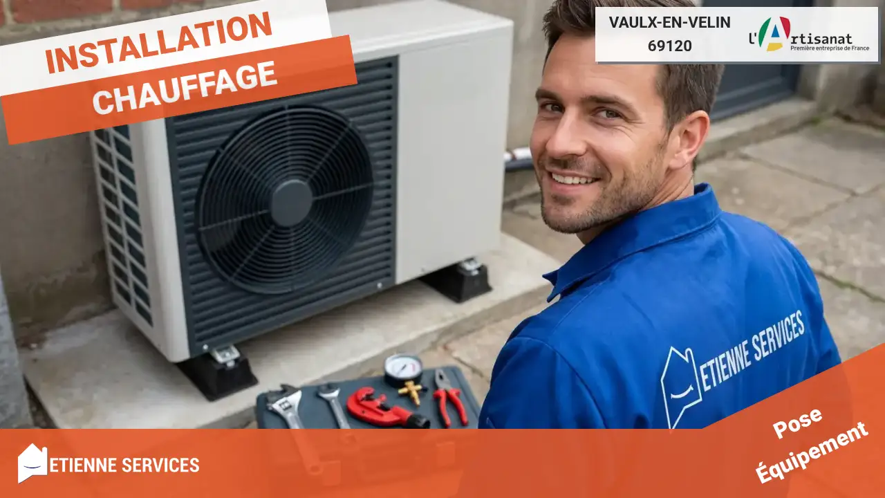 Installation Professionnelle de Chaudière et Radiateur par nos Artisans à Vaulx-en-Velin