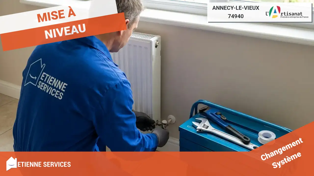 Service de Remplacement de Système de Chauffage Fiable à Annecy-le-Vieux