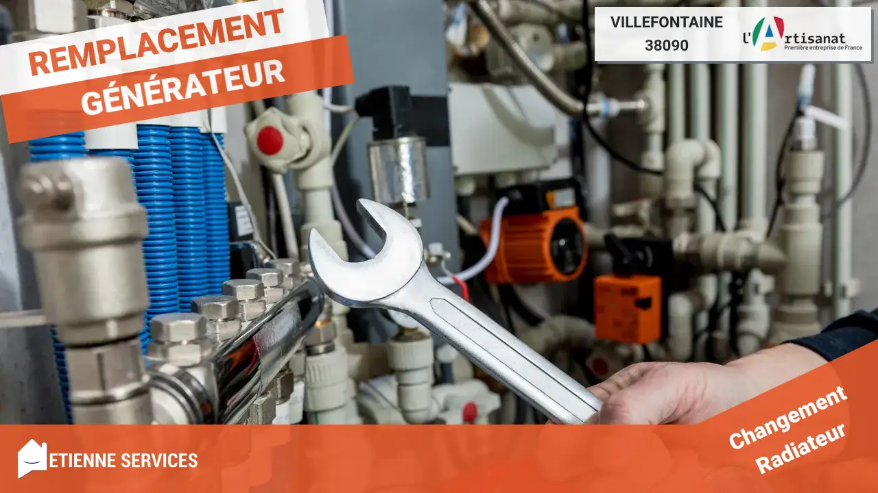 Remplacement professionnel de votre système de chauffage à Villefontaine