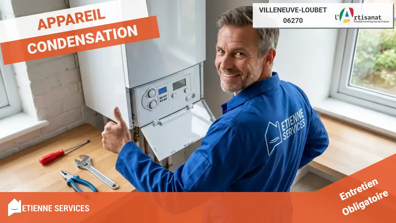 Dépannage Urgent de Chaudière et Radiateur par nos Artisans à Villeneuve-Loubet