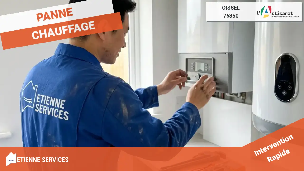 Dépannage et installation chauffage par les meilleurs artisans à Oissel (76350)