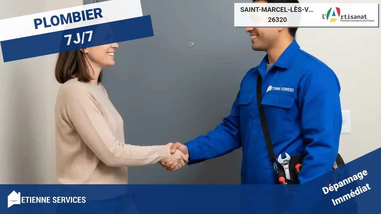 Nos experts en dépannage et installation de plomberie à Saint-Marcel-lès-Valence